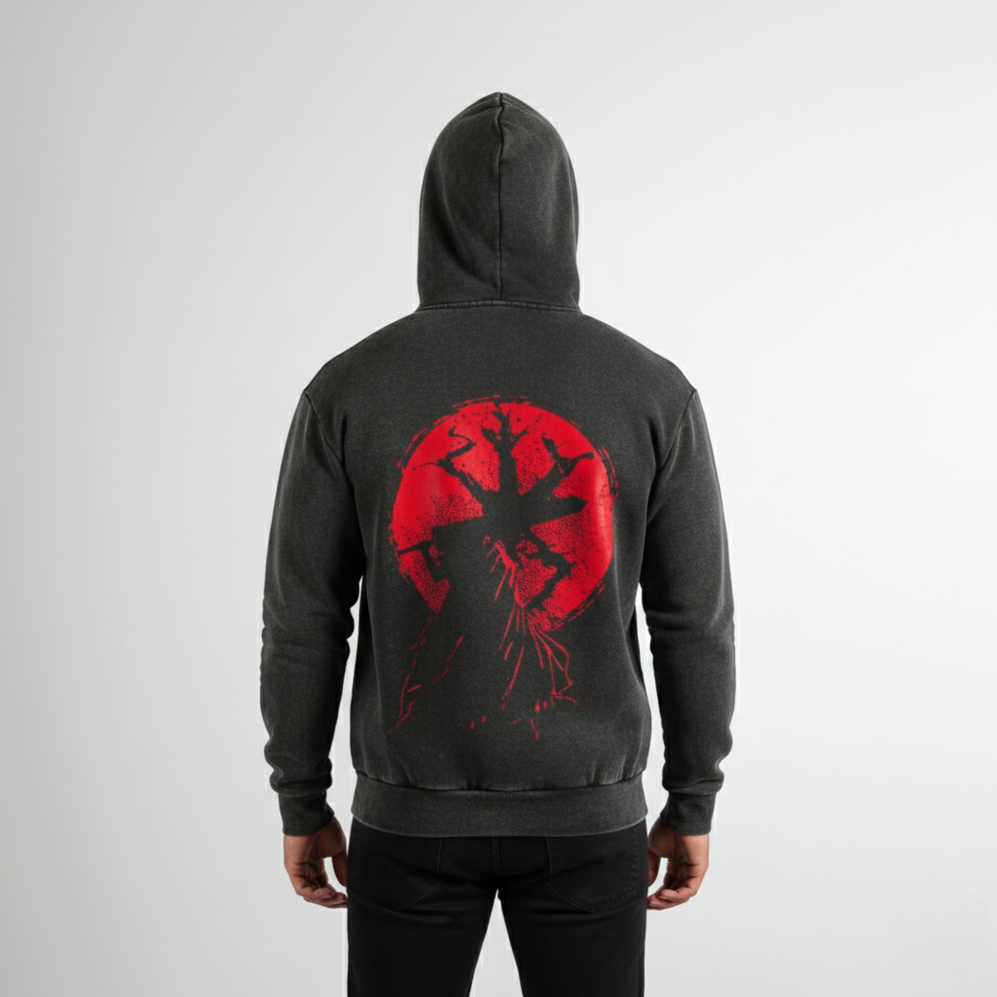 BERSERK ZIP-UP ACID HOODIE